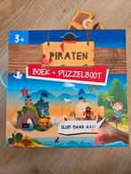 Piraten boek en puzzelboot, Ophalen, 10 tot 50 stukjes, Gebruikt, 2 tot 4 jaar