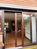 Kunststof schuifpui + hordeur !, Doe-het-zelf en Verbouw, Kozijnen en Schuifpuien, Ophalen, Kunststof, Gebruikt, 225 cm of meer