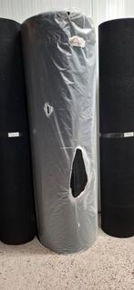 Dikke rol zwart tapijt, bkeus, vloerbedekking, kantoorruimte, Ophalen, 75 m² of meer, Zwart, Nieuw