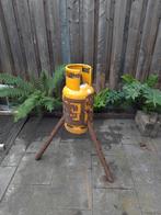 Gasfles tuin kachel tuinhaard, Tuin en Terras, Vuurkorven, Ophalen, Gebruikt, Vuurton