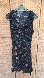 Jessica wrapdress maat M., Ophalen of Verzenden, Zo goed als nieuw, Zwart, Boven de knie
