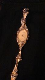 Gouden horloge van Laponia Pola Negri 14krt 585, Ophalen of Verzenden, Zo goed als nieuw, Goud, Overige merken