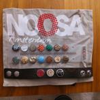 Noosa armband zwart leer maat M, Leer, Zo goed als nieuw, Zwart, Ophalen