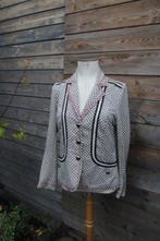 Jasje beige/ zwart Caroline Biss mt 42 vaste prijs AANBIEDIN, Beige, Maat 42/44 (L), Ophalen of Verzenden, Zo goed als nieuw