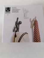 3 UMBRA kapstokhaken BUDDY, Wandkapstok, Nieuw, Ophalen of Verzenden, Minder dan 100 cm