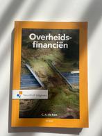 C.A. de Kam - Overheidsfinancien, Boeken, C.A. de Kam, Ophalen of Verzenden
