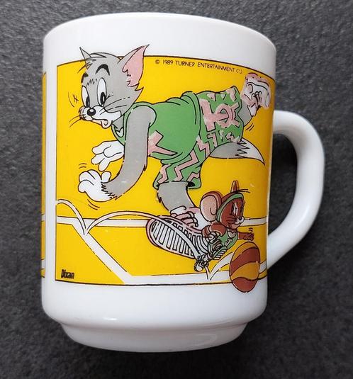 Dixan arcopal Tom en Jerry Basketbal beker (1989), Verzamelen, Merken en Reclamevoorwerpen, Zo goed als nieuw, Gebruiksvoorwerp