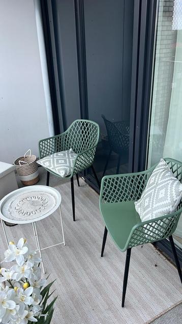 Tuinset balkon/buiten + kleed - 1 koop! beschikbaar voor biedingen