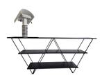 Fantastisch vintage post modern minimalistisch dressoir, Huis en Inrichting, Ophalen, Met plank(en), Gebruikt, 150 tot 200 cm