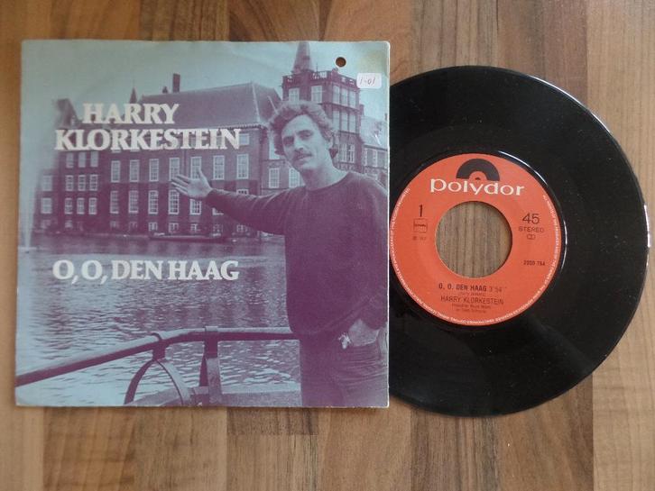 single  Harry Klorkestein - O, O, Den Haag, Cd's en Dvd's, Vinyl Singles, Gebruikt, Single, Nederlandstalig, 7 inch, Ophalen of Verzenden