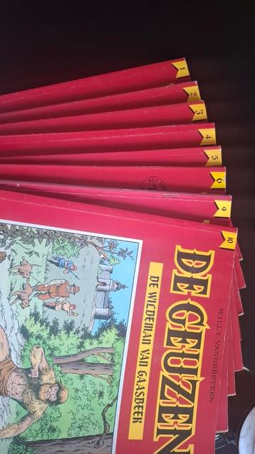 De Geuzen door Willy Vandersteen, 8 delen, 1e druk beschikbaar voor biedingen