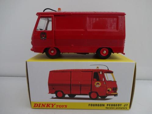 Peugeot J7 Fourgon version Pompiers nr: 570P van Dinky Toys, Hobby en Vrije tijd, Modelauto's | 1:43, Nieuw, Auto, Dinky Toys