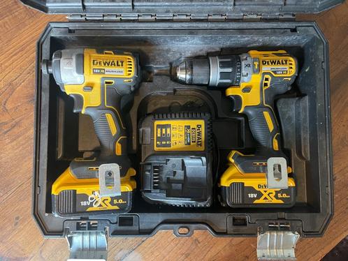 Dewalt DCK266P2t combiset DCF887 slagschroef DCD796 klopboor, Doe-het-zelf en Verbouw, Gereedschap | Boormachines, Nieuw, 600 watt of meer