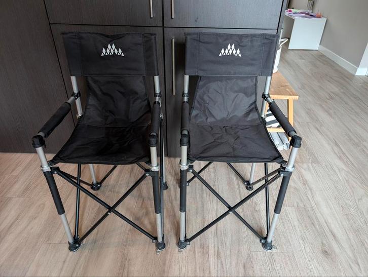 Set van twee Obelink camping kinderstoelen, Caravans en Kamperen, Kampeermeubelen, Zo goed als nieuw, Campingstoel, Ophalen