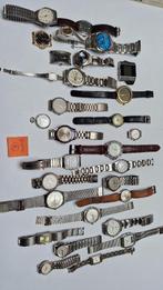 Quartz horloge's ( B ), Ophalen of Verzenden, Gebruikt, Staal, Overige merken