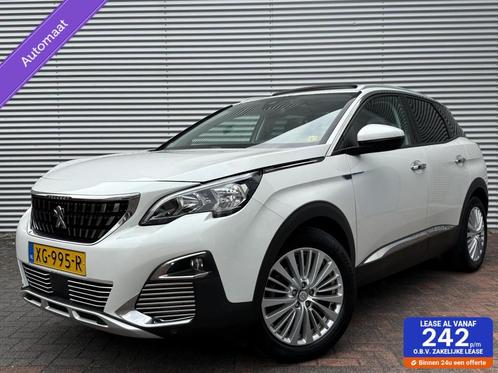 Peugeot 3008 1.2 Automaat Panodak Carplay Led Cruise NL Auto, Auto's, Peugeot, Bedrijf, Te koop, ABS, Airbags, Airconditioning