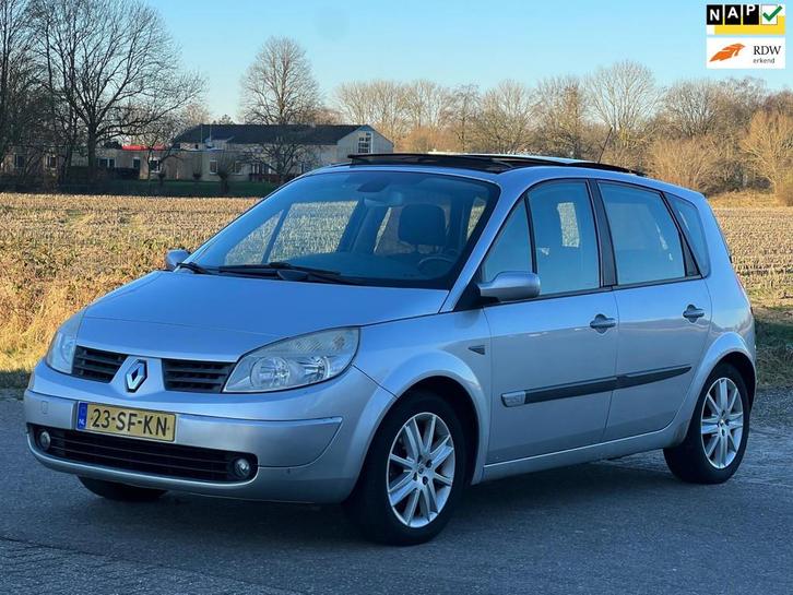 Renault Scénic 2.0-16V Tech Line PANO/CRUISE/PDC/AIRCO/TREK, Auto's, Renault, Bedrijf, Te koop, Scénic, ABS, Airbags, Airconditioning