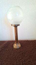 Diverse vintage lampen, hang, wand, sta en plafondventilator, Gebruikt, Vintage, Ophalen of Verzenden, Glas