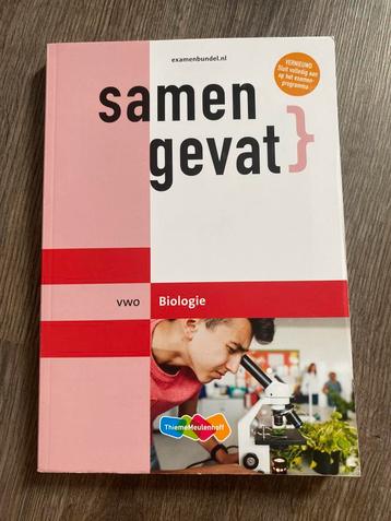 VWO biologie samenvatting beschikbaar voor biedingen