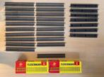 Fleischmann 1700 - rechte rails stukken (tandrad), Hobby en Vrije tijd, Modeltreinen | H0, Wisselstroom, Gebruikt, Fleischmann