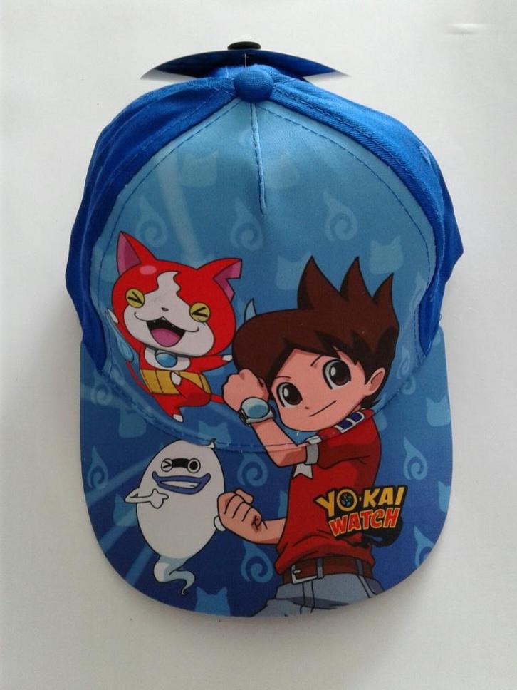 YO-KAI WATCH kinderpet lichtblauw 52 of 54 cm, nieuw!, Kinderen en Baby's, Kinderkleding | Petten en Hoeden, Nieuw, Jongen of Meisje