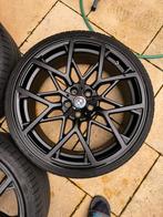Bmw 795m zwarte velgen, Ophalen, Gebruikt, 255 mm, Banden en Velgen