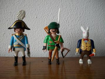 Robin Hood / Gardist / Paashaas Figures serie 27 poppetjes beschikbaar voor biedingen