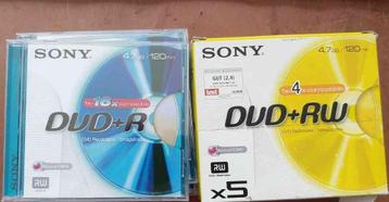 DVD+/-R DVD+/-RW DVD+R Double Layer CD-R CD-RW discs beschikbaar voor biedingen