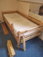 Bed (FLEXA classic), veiligheidsrail, Auping spiraal, matras, Ophalen, 85 tot 100 cm, Gebruikt, Matras