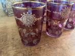 Set  theeglazen in houder. Oosterse theeglazen, Ophalen of Verzenden, Zo goed als nieuw