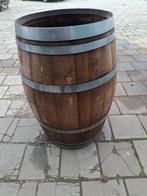 regenton eiken, zonder deksel (Frans) 225 liter, zie fot/om, Tuin en Terras, Regentonnen, 150 liter of meer, Ophalen, Zo goed als nieuw