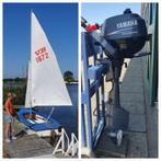 Mooie zeilboot Flying Arrow Schakel Yamaha buitenboordmotor, Watersport en Boten, Ophalen, Gebruikt, Schakel, 3 tot 6 meter