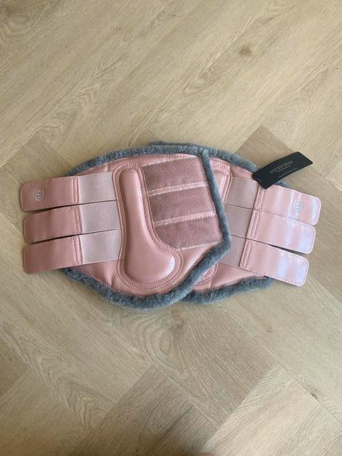 Equestrian Stockholm beenbeschermers pink pearl L/full, Dieren en Toebehoren, Paarden en Pony's | Beschermers, Nieuw, Rijden, Ophalen of Verzenden