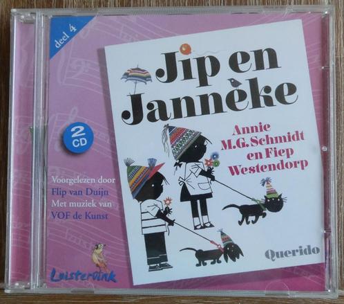 2CD Luistervink Jip en Janneke - Deel 4, Boeken, Luisterboeken, Cd, Kind, Ophalen of Verzenden