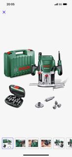 Bosch Bovenfrees met frezen nieuw, Doe-het-zelf en Verbouw, Gereedschap | Freesmachines, Ophalen of Verzenden, Zo goed als nieuw