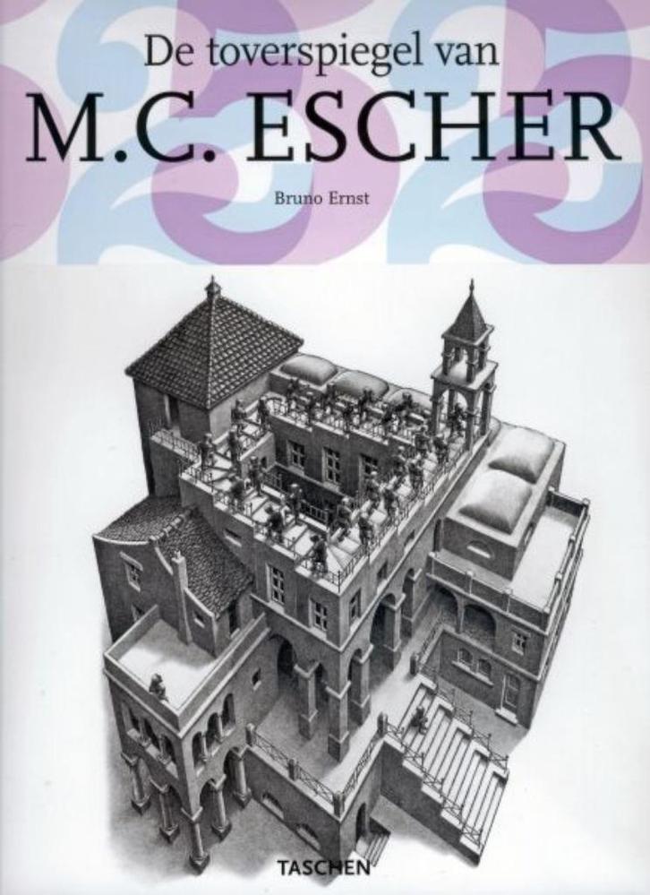 Bruno Ernst De toverspiegel van Maurits Cornelis Escher, Boeken, Kunst en Cultuur | Beeldend, Zo goed als nieuw, Ophalen of Verzenden