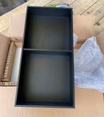 Inbouwnis met schap RVS mat zwart, Ophalen, Nieuw, Rvs, Douche