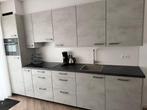 Strakke moderne rechte betonlook keuken+GEDEMONTEERD, Enkelwandige keuken, Ophalen of Verzenden, Zo goed als nieuw, Composiet