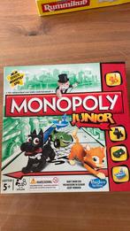 Monopoly junior, Hasbro, Ophalen of Verzenden, Zo goed als nieuw