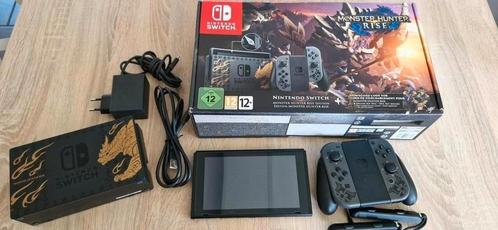 Nintendo Switch Monster Hunter Rise limited edition, Spelcomputers en Games, Games | Nintendo Switch, Zo goed als nieuw, Ophalen of Verzenden