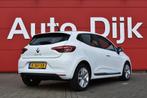 Renault Clio 1.0 TCe Zen LED | Carplay | Navi | DAB | Airco, Voorwielaandrijving, Stof, Gebruikt, Met garantie (alle)
