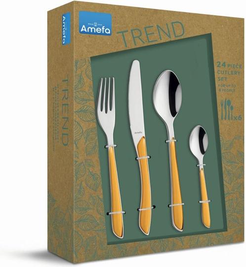 Nieuw in doos Eclat bestek van Amefa - nergens goedkoper, Huis en Inrichting, Keuken | Bestek, Nieuw, Bestekset, Rvs of Chroom