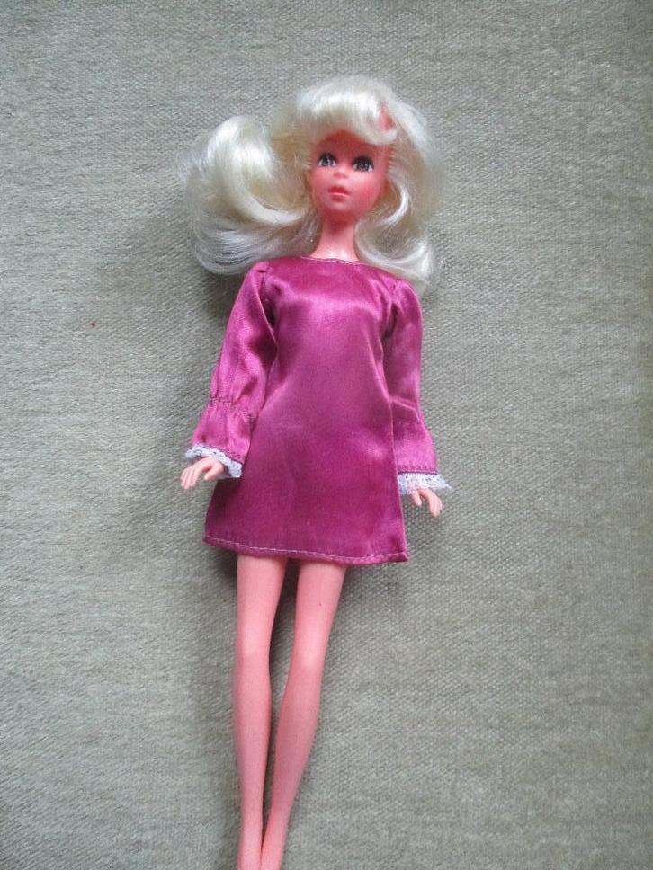 Vintage barbie Peggy  Duitsche Francie, Verzamelen, Poppen, Zo goed als nieuw, Pop, Verzenden