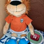 Loekie de Leeuw knuffel voetballer voetbal oranje shirt, Kinderen en Baby's, Speelgoed | Knuffels en Pluche, Nieuw, Ophalen of Verzenden