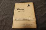 Dürkopp Diana 1957 scooter instructie boekje, Motoren, Ophalen of Verzenden, Overige merken