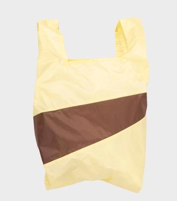 susan bijl shoppingbag L large koen taselaar geel bruin tas beschikbaar voor biedingen
