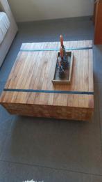 Salontafel + 2 Bijzettafels gaat als set weg, Ophalen, Gebruikt