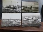 4 ansichtkaarten KNRM redingsboten, Ophalen of Verzenden, Motorboot, Kaart, Foto of Prent