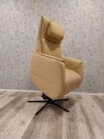 Easysit leren sta op stoel relax fauteuil met garantie, Leer, Ophalen of Verzenden, 75 tot 100 cm, Zo goed als nieuw