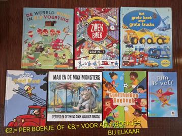 Kinderboeken, diverse, 7 stuks beschikbaar voor biedingen
